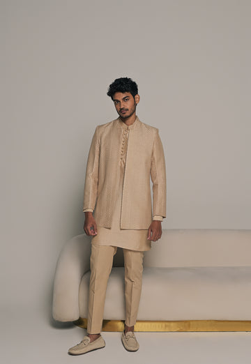 Imperial Open Bandhgala with matching Kurta pajama