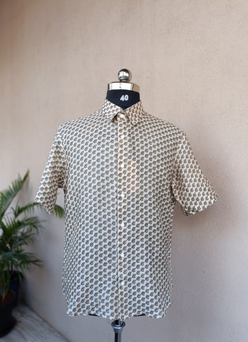 Tussore Pashmina Shirt