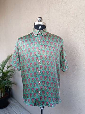 The Green Silk Shirt