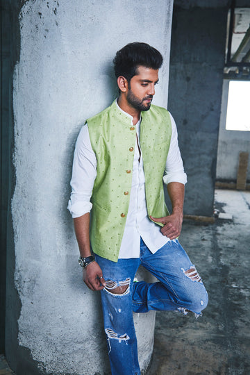 LIME DROPPED CHANDERI BANDI