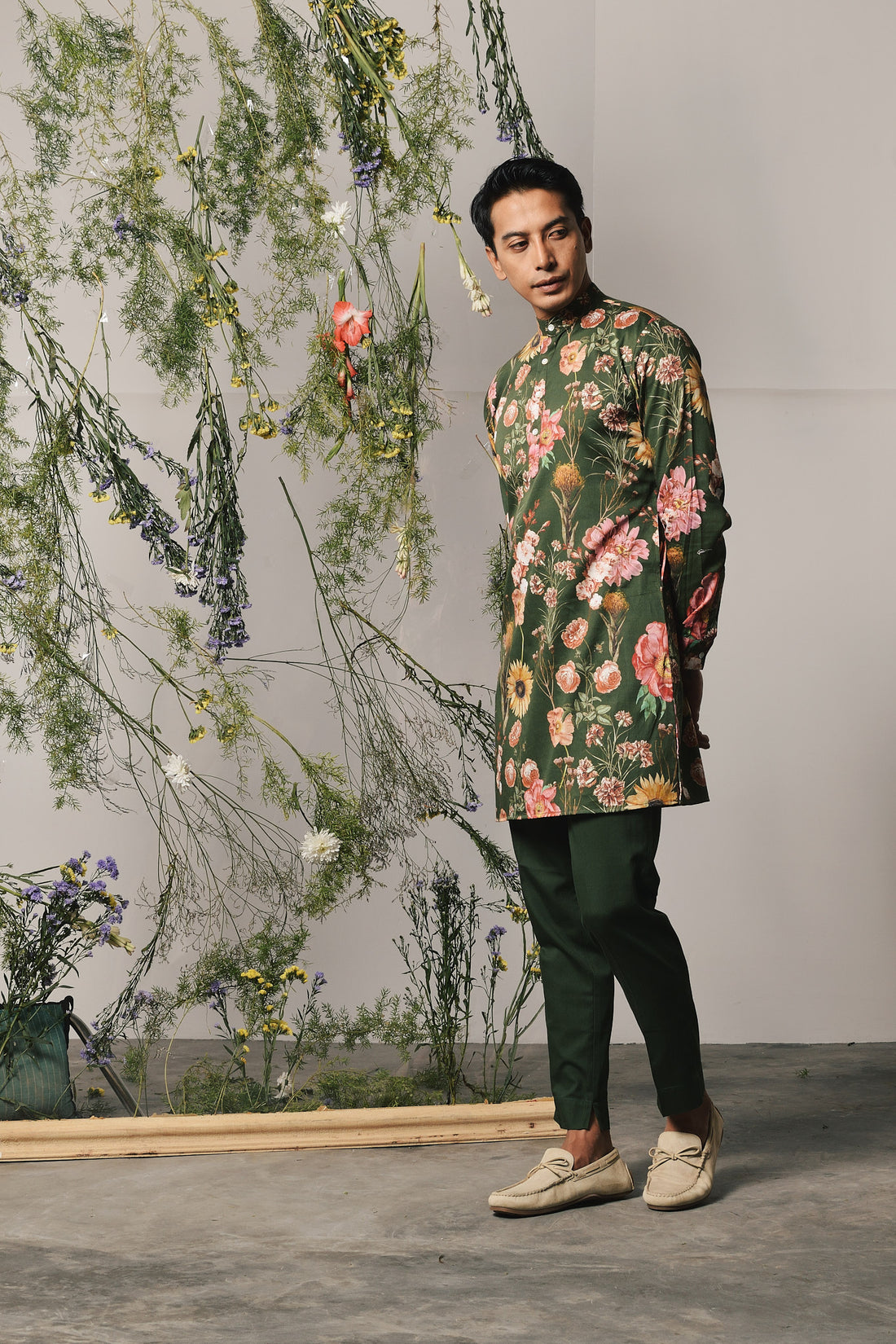 PINE ROMA KURTA PAJAMA SET