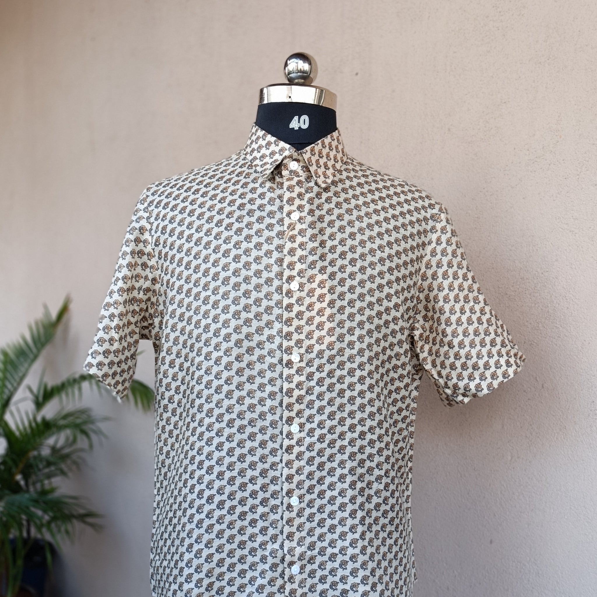 Tussore Pashmina Shirt