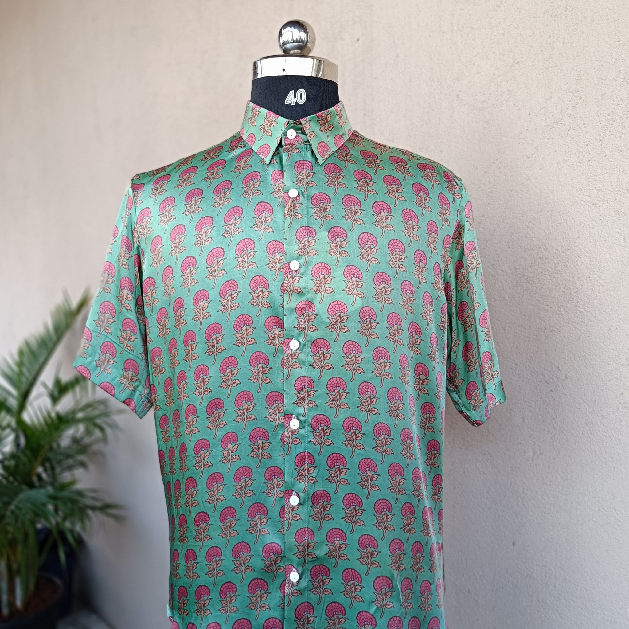 The Green Silk Shirt