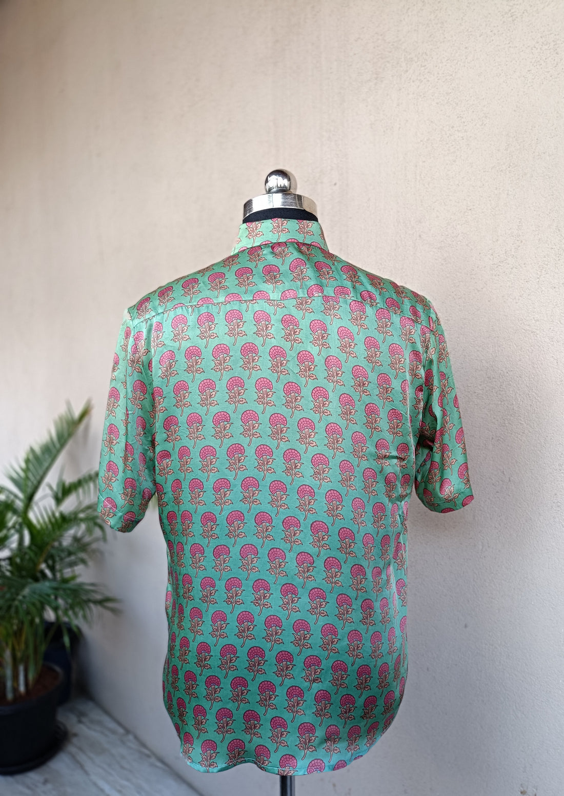 The Green Silk Shirt