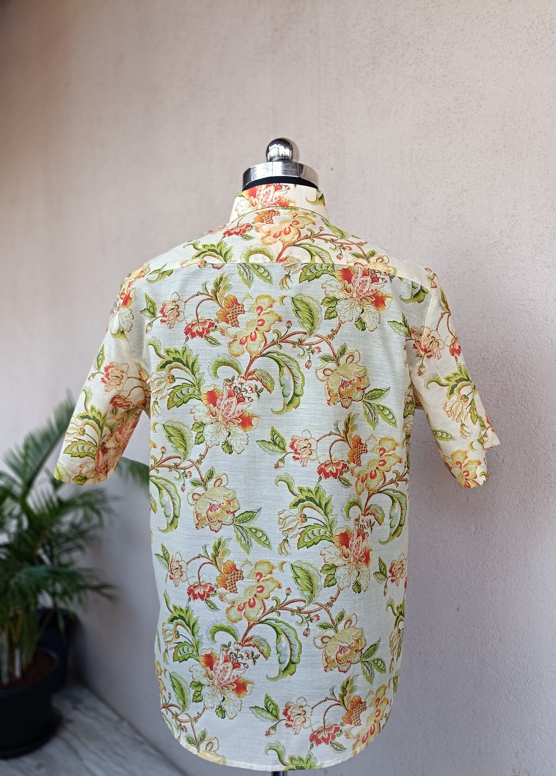 Ivory Floral Shirt