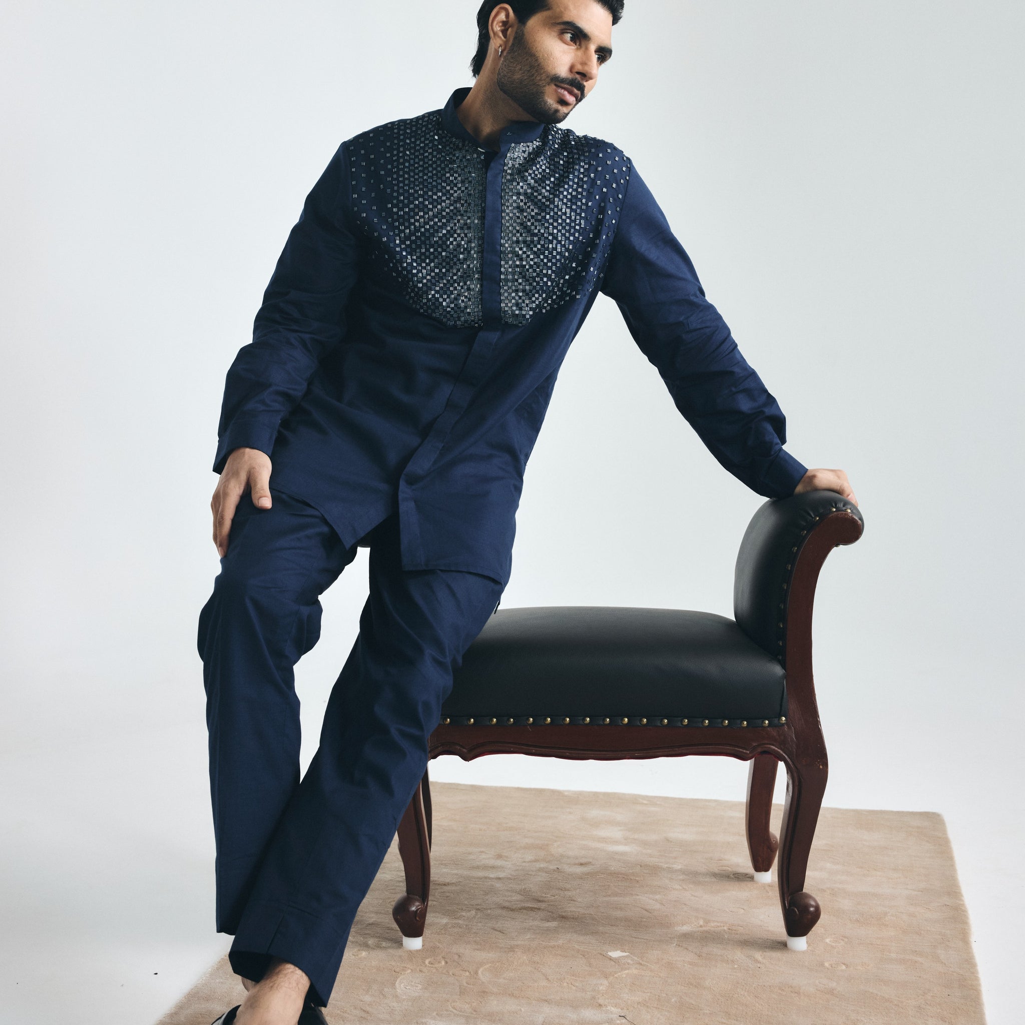 Blue Trouser Style Pajama