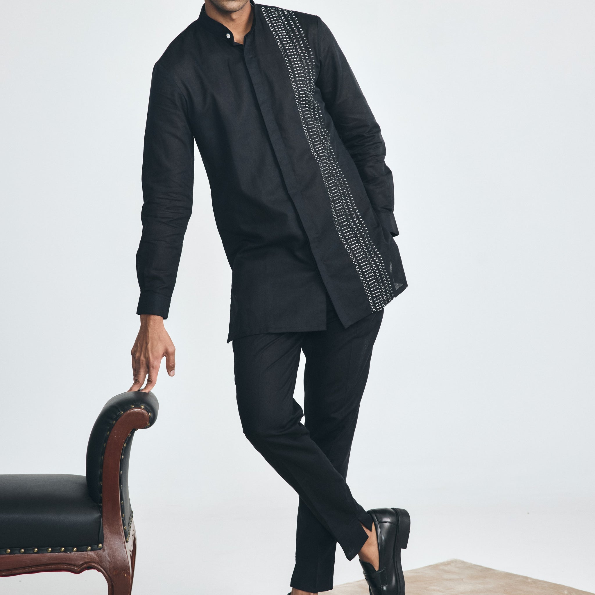 Black Trouser Style Pajama