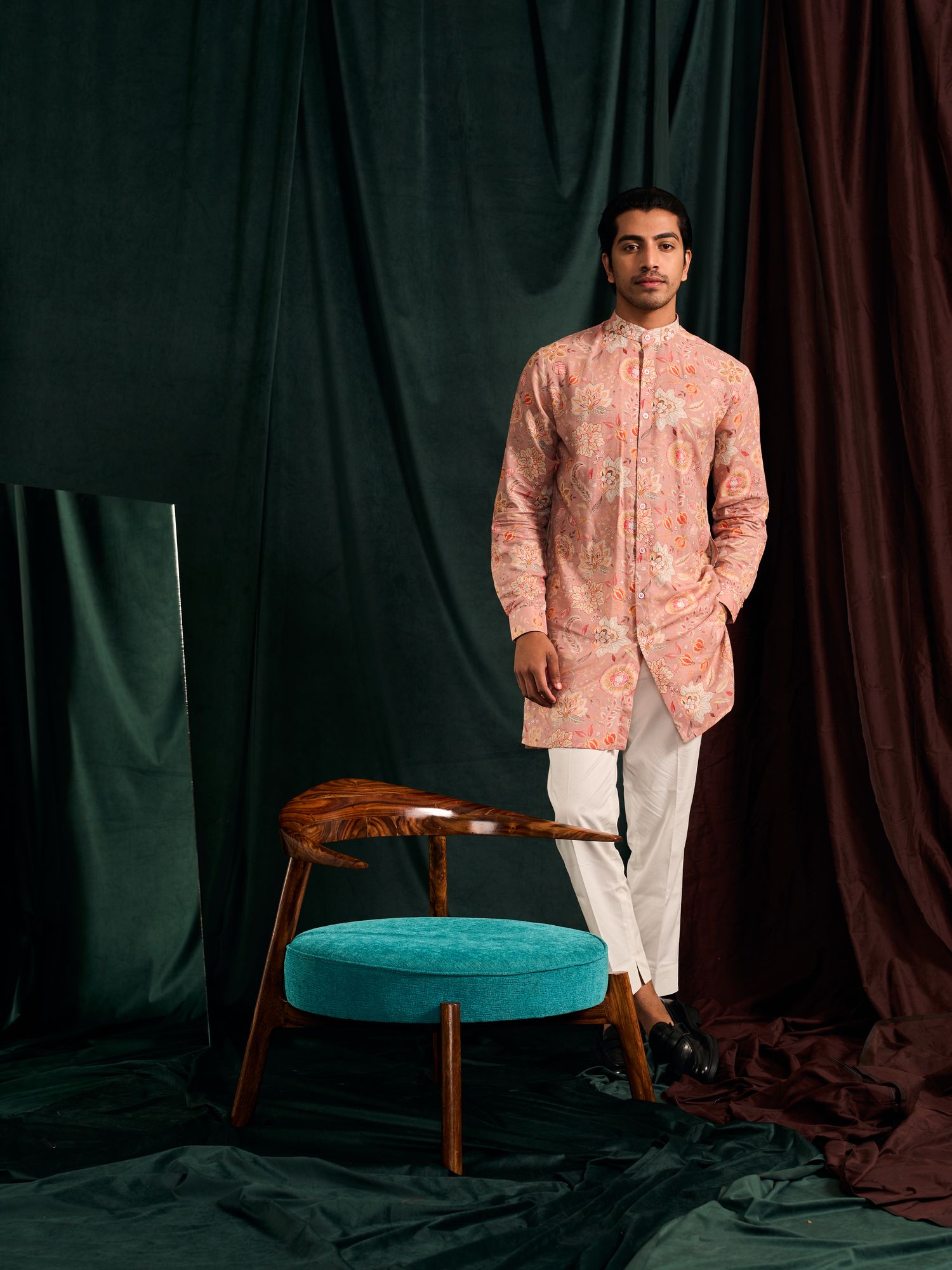 ROSE VERSAILLES KURTA PAJAMA SET