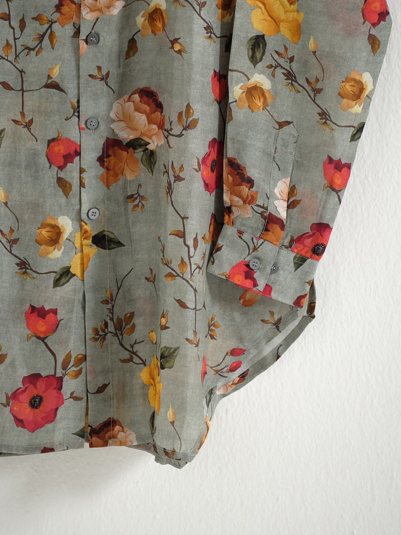 Dusk Flora Malai Cotton Kurta and Matching Pajama Set