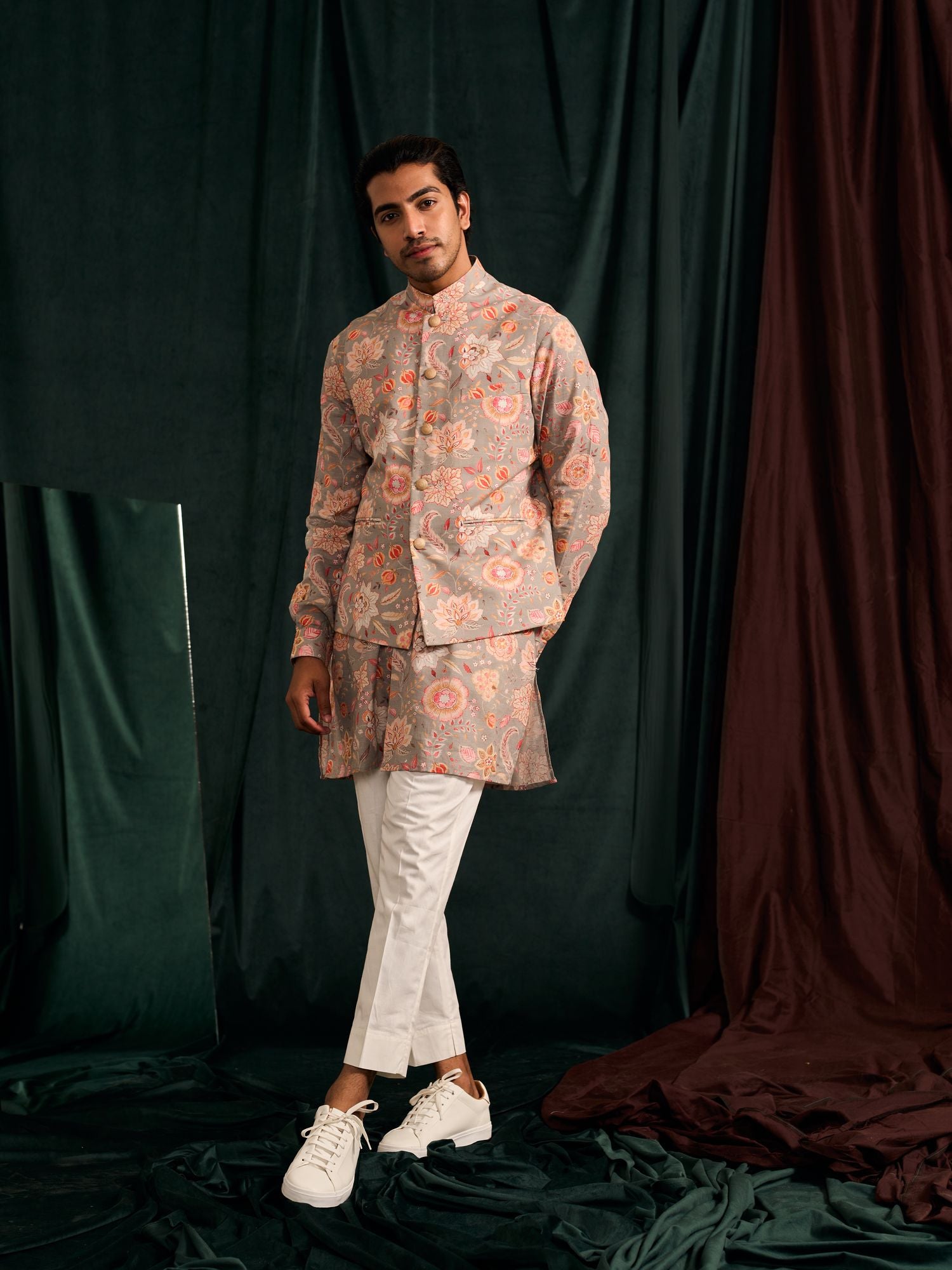 STONE VERSAILLES KURTA PAJAMA & STONE VERSAILLES BANDI