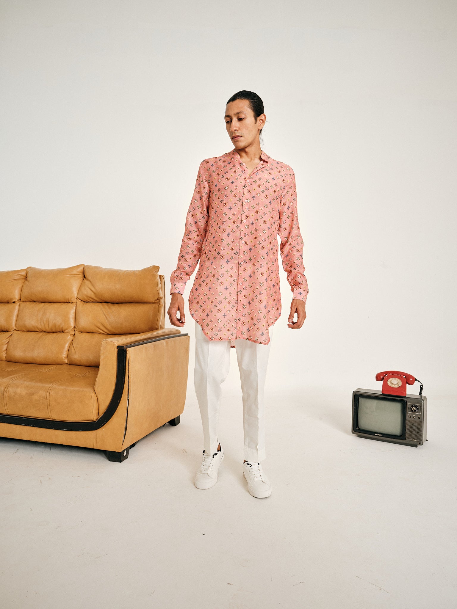 Rose Sitara Kurta Pajama Set