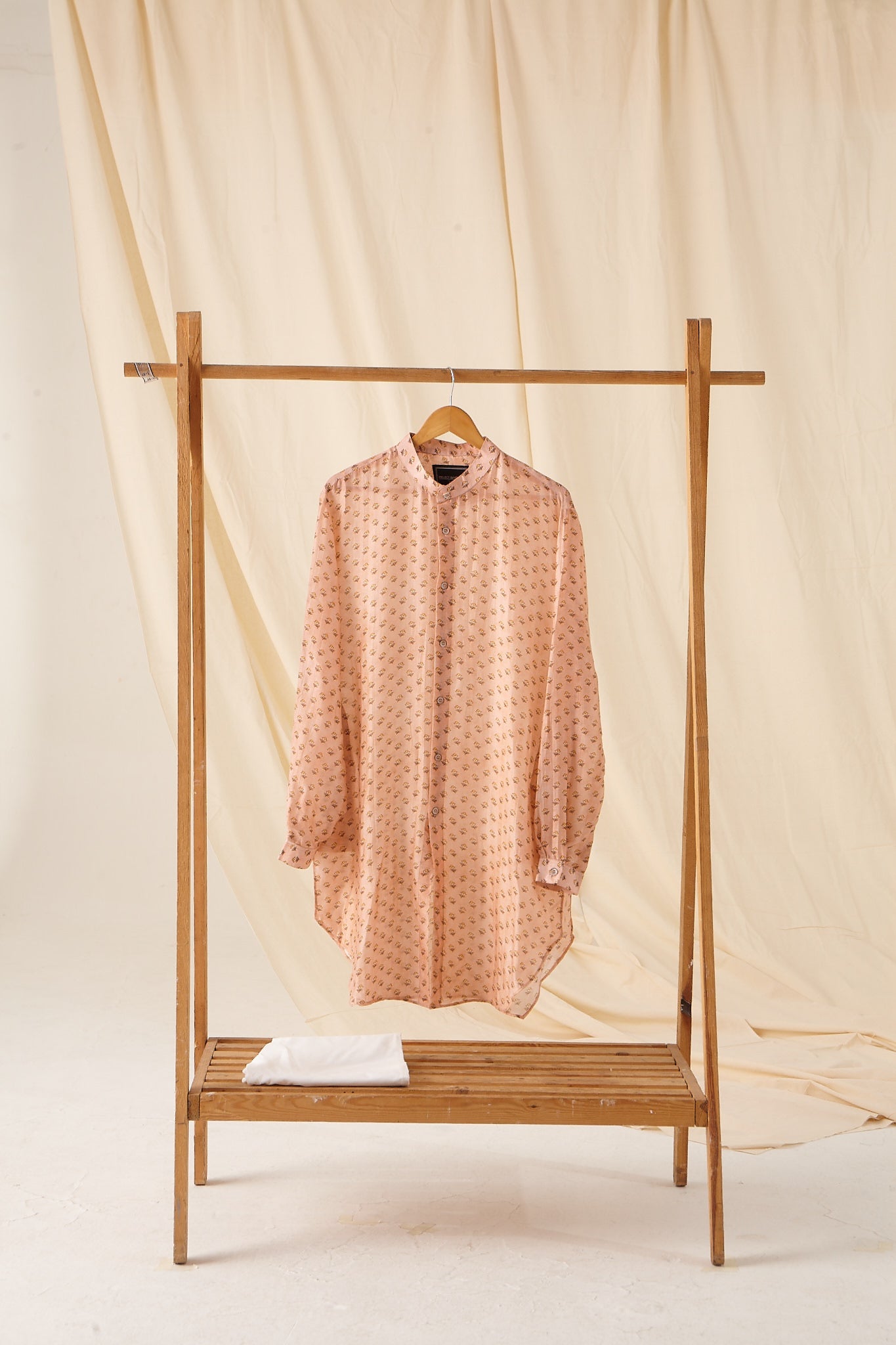 The Peach Bageecha Cotton Kurta Pajama Set