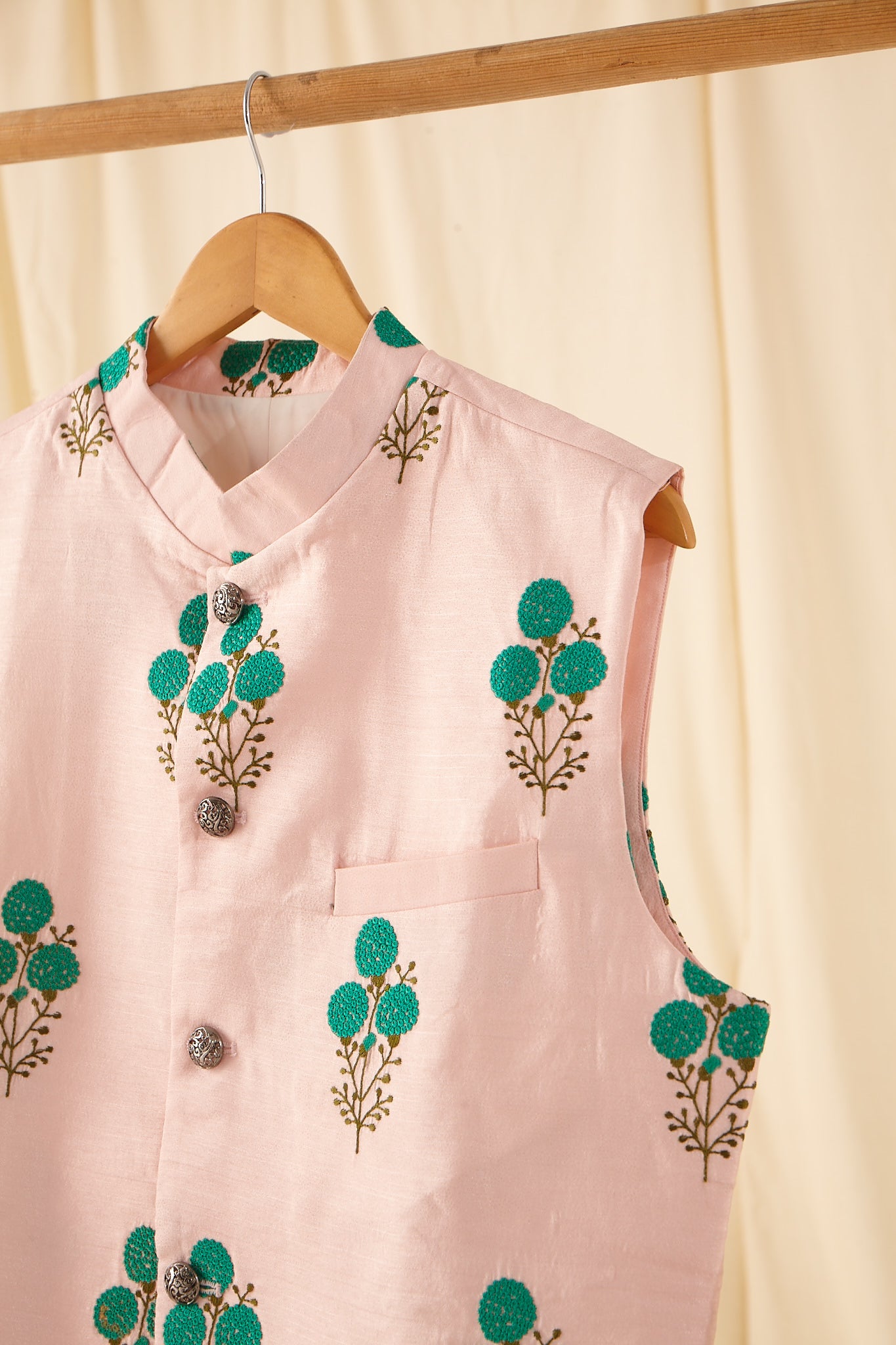 The Spring Mint Silk Bandi