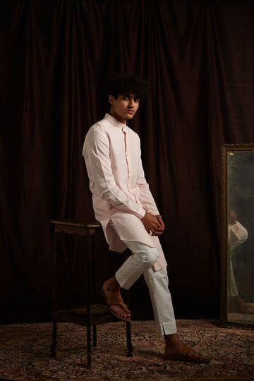 Pink Kurta Pajama Set