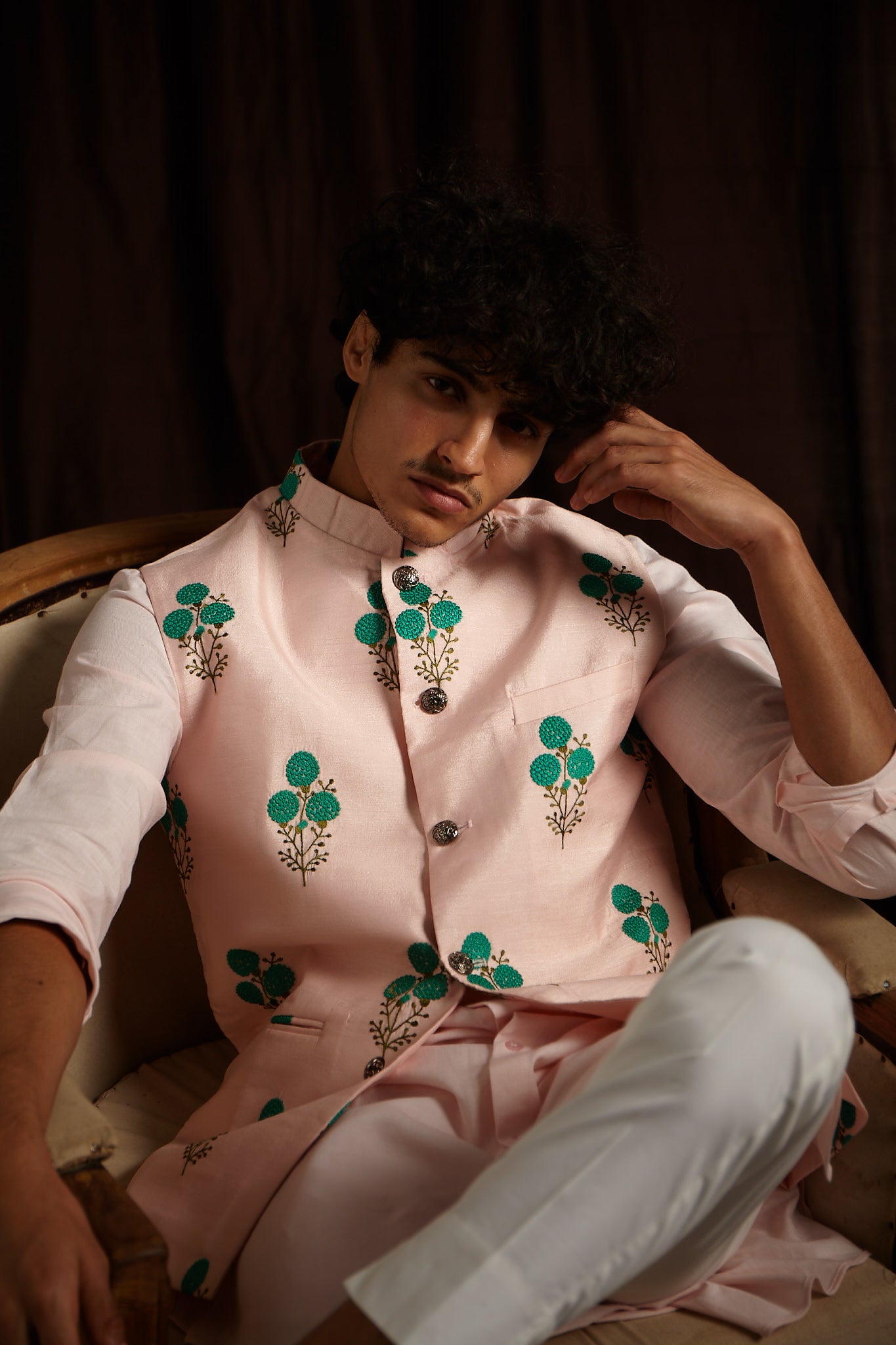 The Spring Mint Silk Bandi