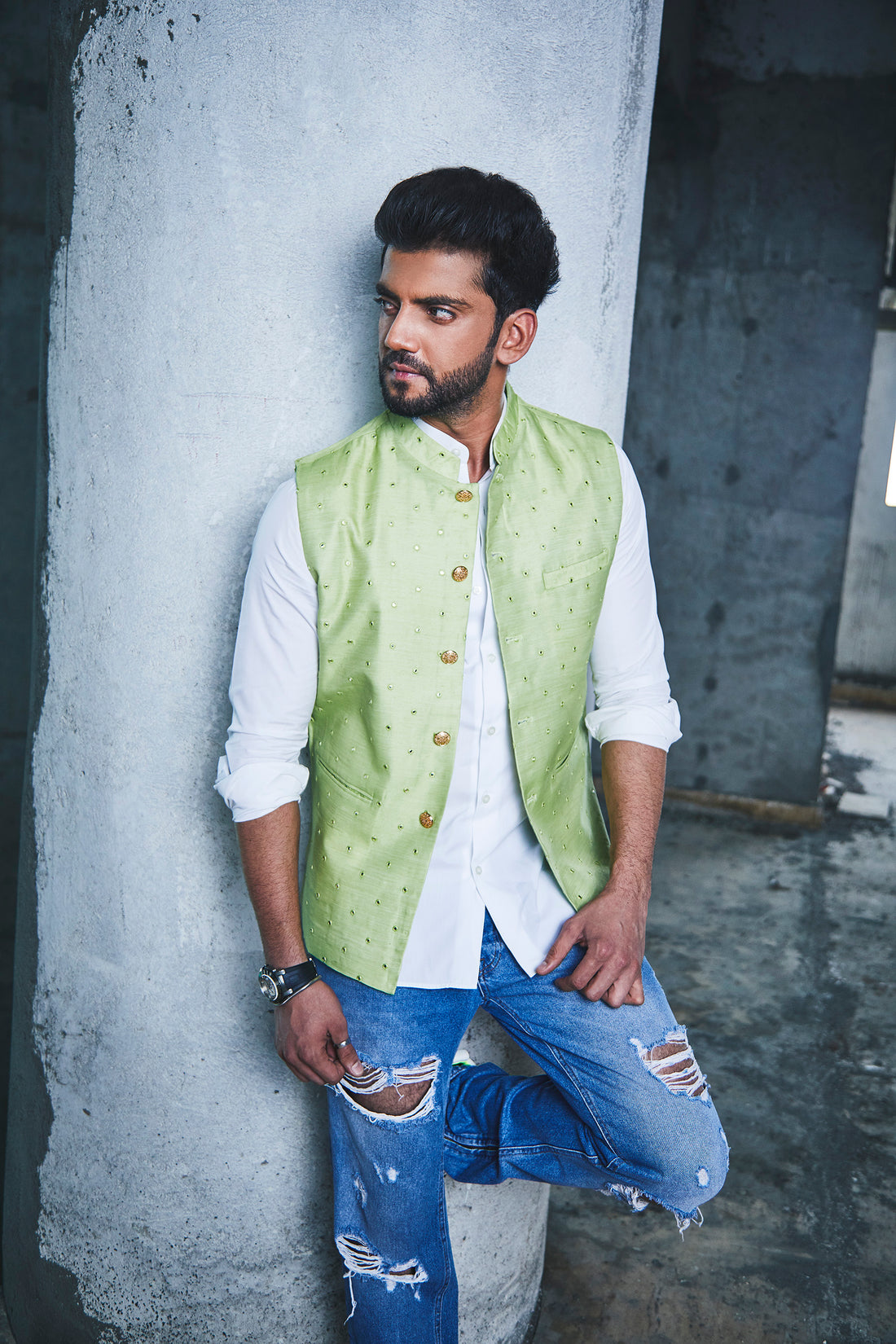 LIME DROPPED CHANDERI BANDI